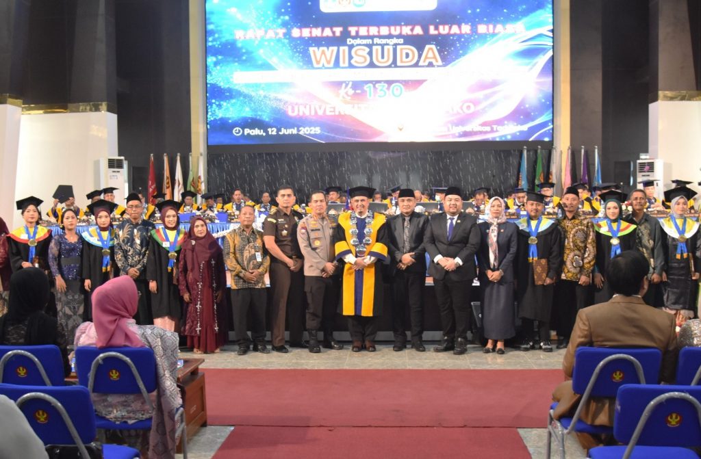 Untad Gelar Wisuda ke-130, Luluskan 1.107 Mahasiswa Tahun 2025