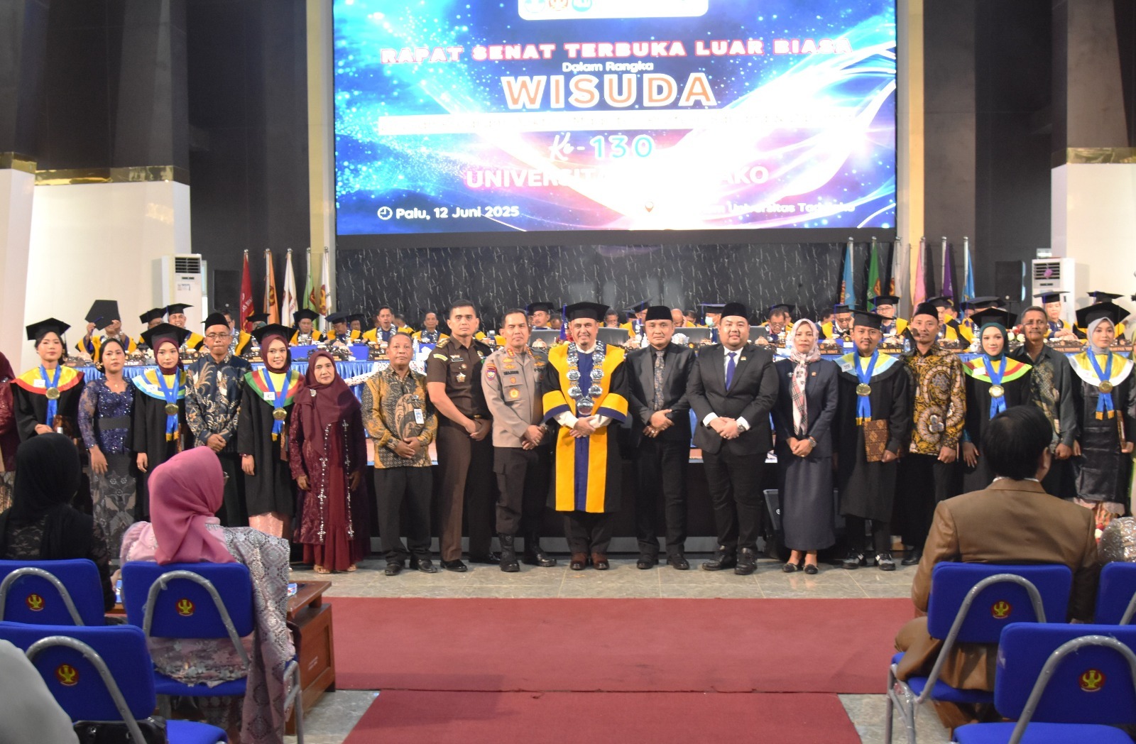 Untad Gelar Wisuda ke-130, Luluskan 1.107 Mahasiswa Tahun 2025